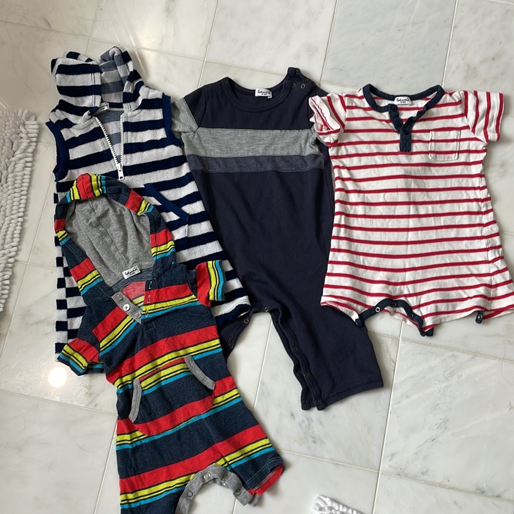 Splendid Babies clothes pack. 4 onesies